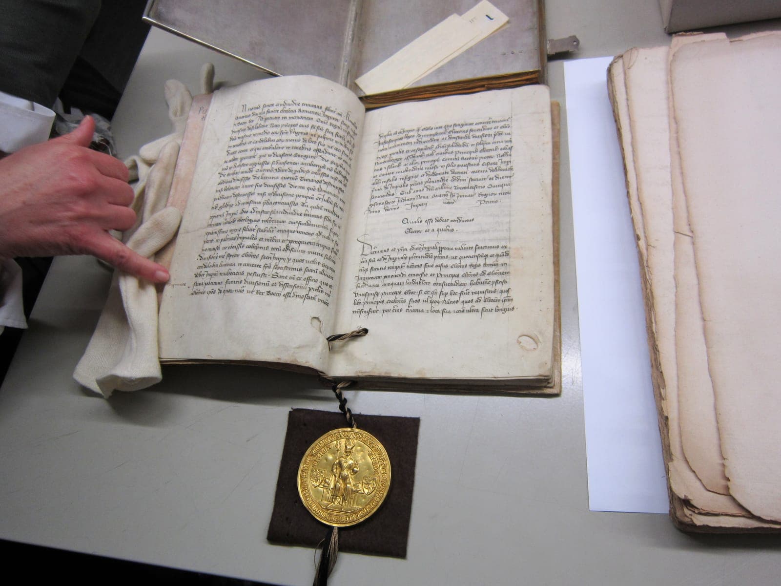 The Golden Bull of 1356, the decree by Emperor Charles IV on electing Holy Roman emperors, cited in a 7/7 AP World History DBQ example
